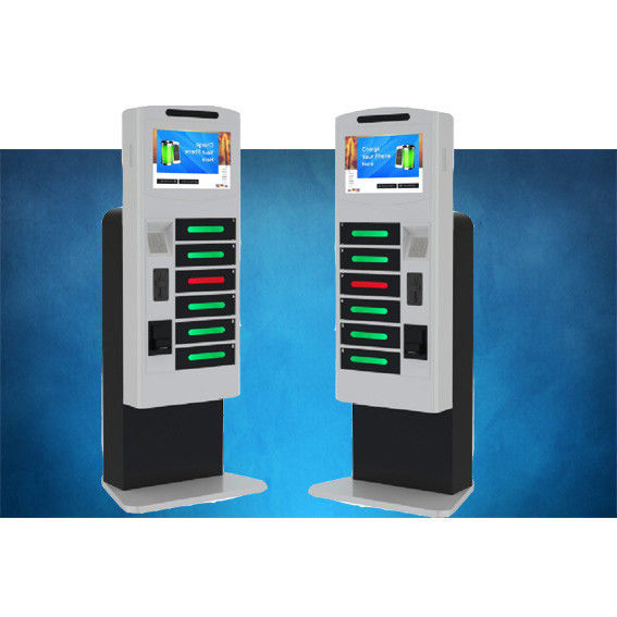 Fast Charging High Secure Cell Phone Charging Stations For Tablet Pc With LCD