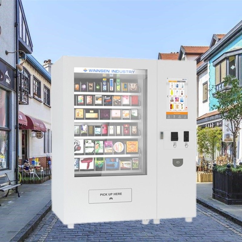 Touch Screen Mini Snack Vending Machine , Cold Drink Gumball Vending ...