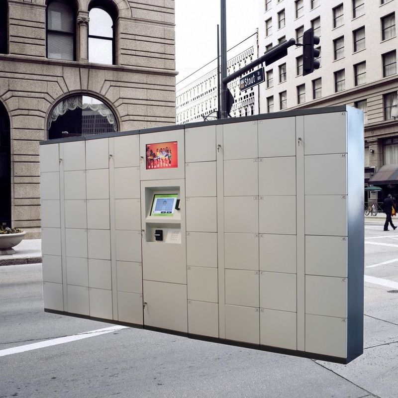 12 Doors Waterpark Electronic Storage Locker For Luggage , Package