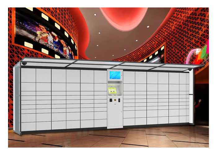 High Tech Storage Luggage Lockers With Stainless Steel And