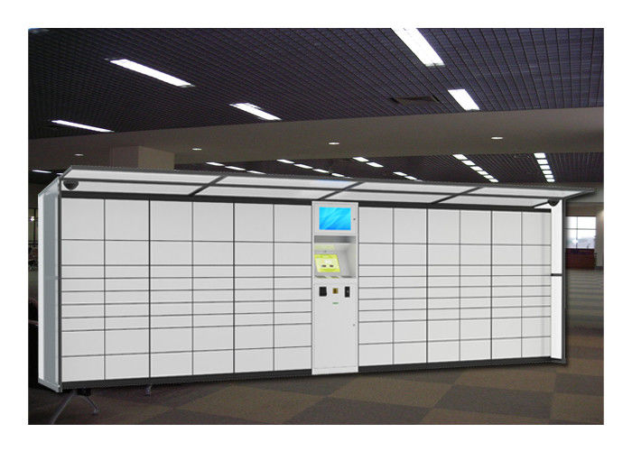 Airport Station Electronic Storage Luggage Lockers Container Rental