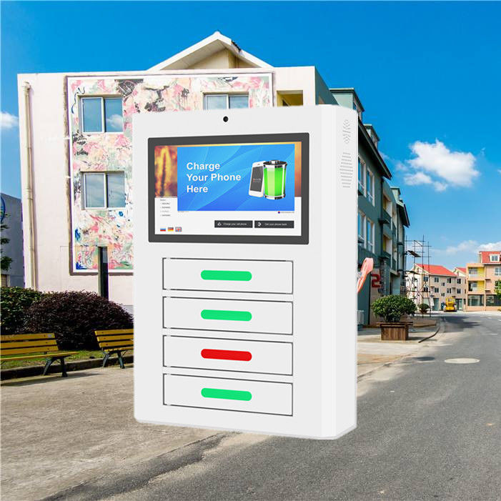 Wall Mounted Multi Cell Phone Charging Stations With Remote Control Function