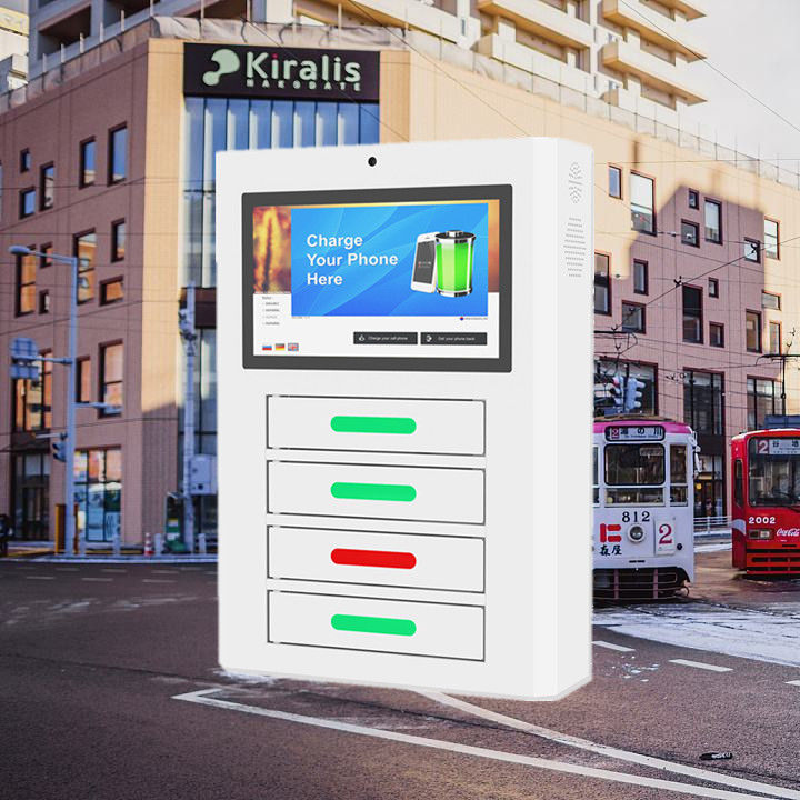 Fast Charge Multi Cell Phone Charging Stations With Secure Locker For Restaurant Hotel