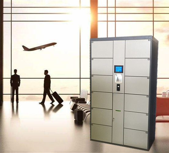 12 Door Airport Public Storage Locker For Luggage Deposit With