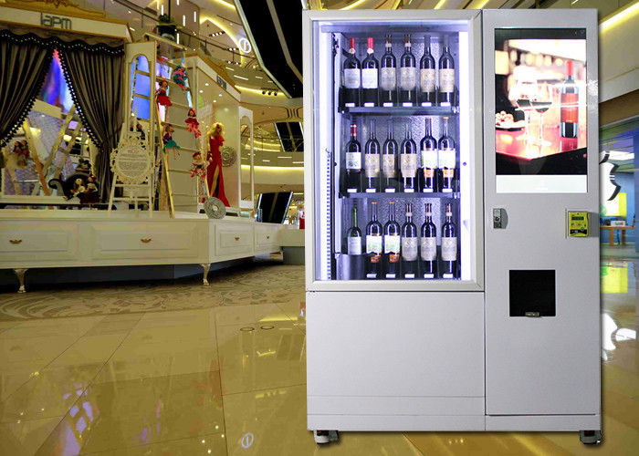 High End Elevator Wine Vending Machine , Drink Vending Machine With