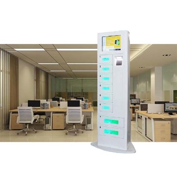 8 Doors Restaurant Public Phone Charging Stations With Remote Platform