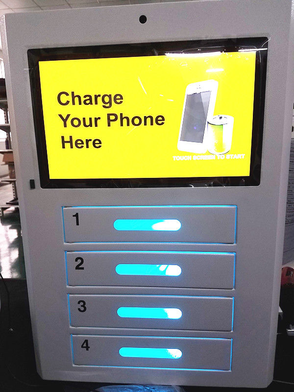 MCU System Card Operated Cell Phone Charger Box For School , Library