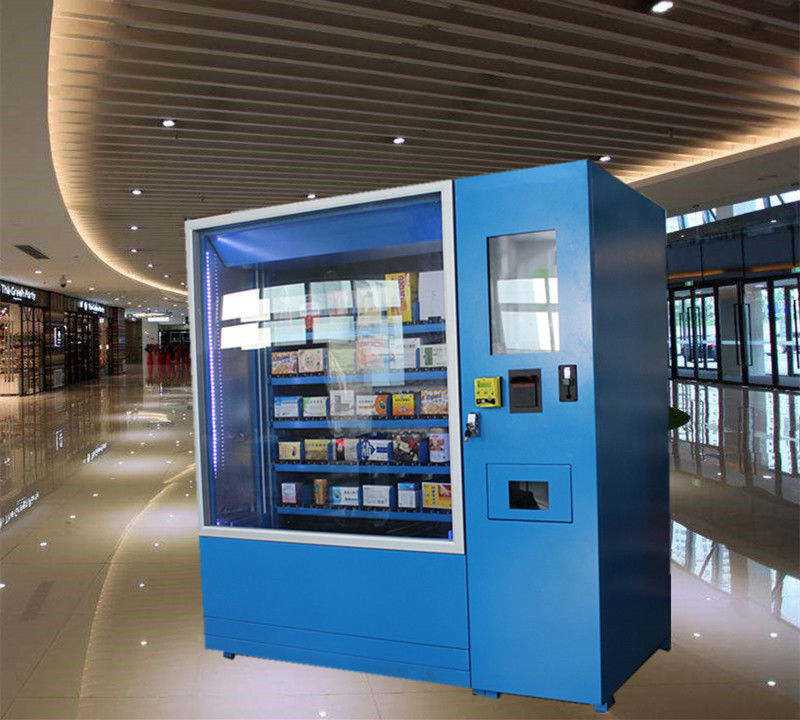 Automatic Operated Frozen Food Refrigerated Vending Machines Made From
