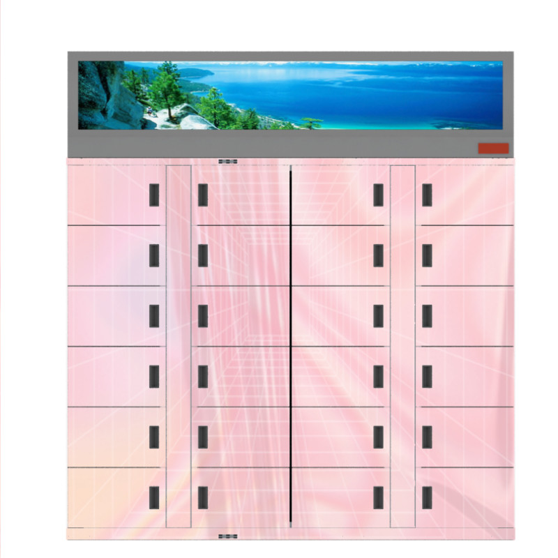 Food Market Refrigerated Frozen Locker Electronic Storage Fresh Flowers