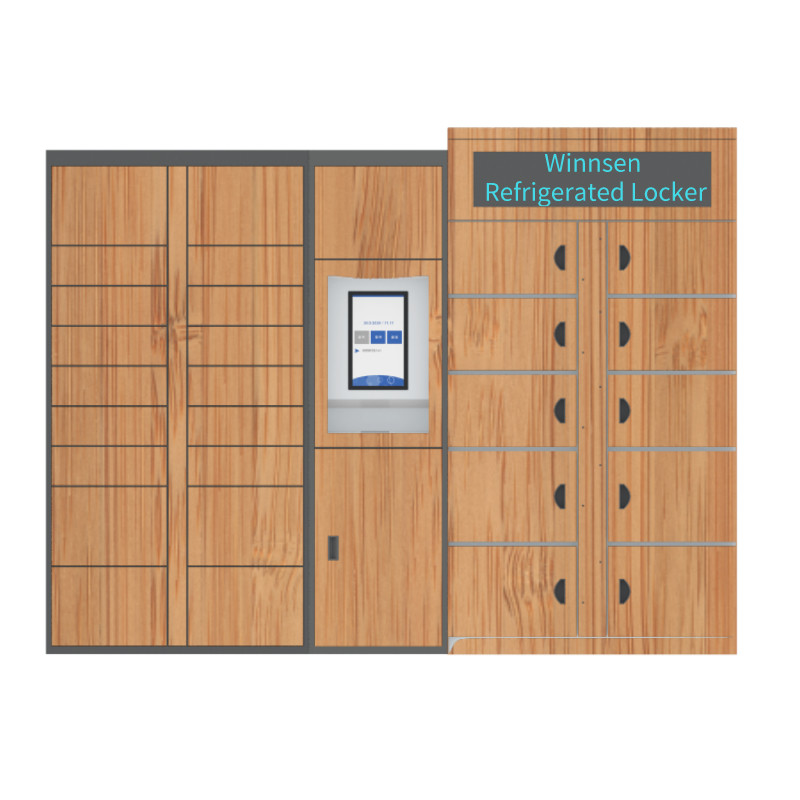 Indoor Meat Refrigerated Locker 240V Smart Icecream Lockers