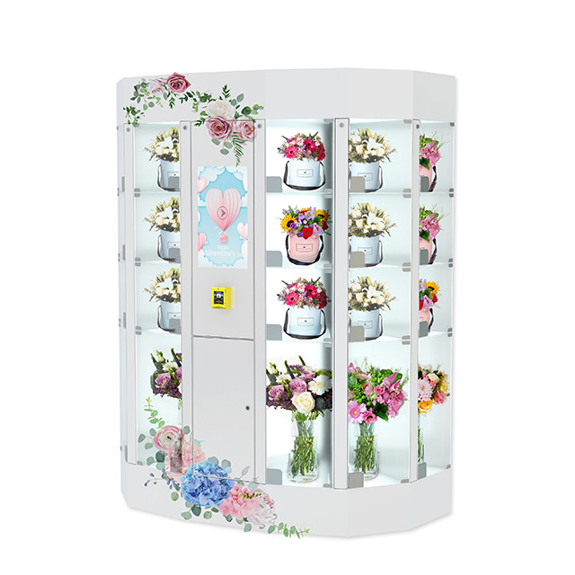 Refrigeration Flower Vending Locker Fresh Dry Flower Vending Machines