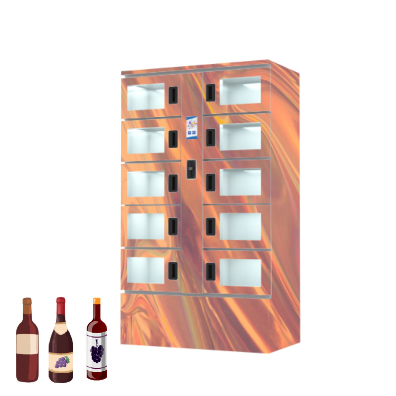 Winnsen 24 Hours Smart Wine Bottle Refrigerated Locker with Customized