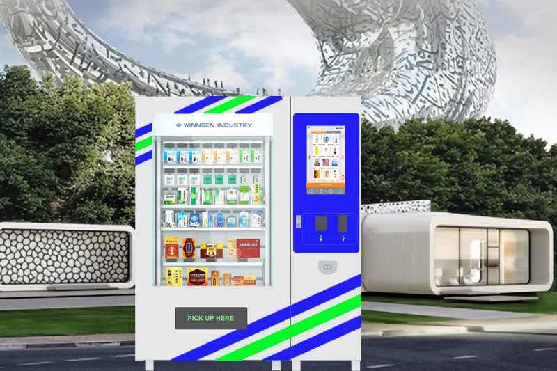 24/7 Self Service Medicine Vending Machine With Security Camera And