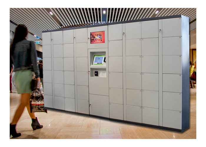 Public Rental Luggage Storage Electronic Door Locker Kiosk for