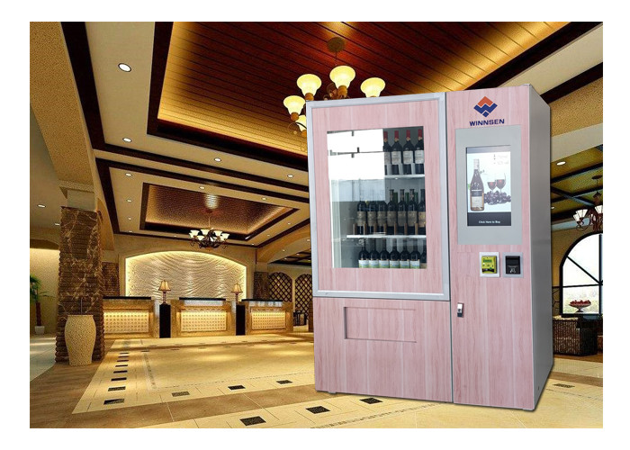 High End Elevator Wine Vending Machine , Drink Vending Machine With