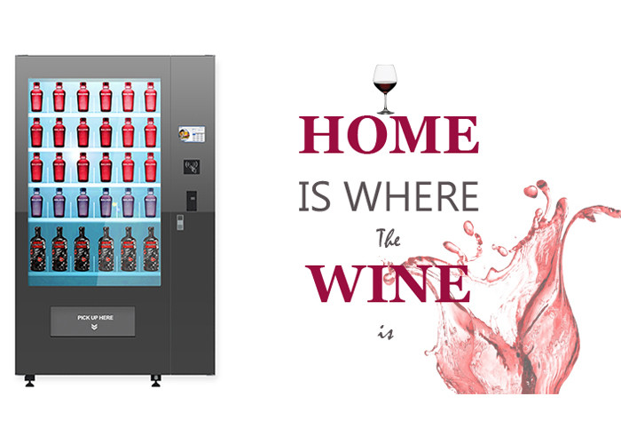 High End Elevator Wine Vending Machine , Drink Vending Machine With