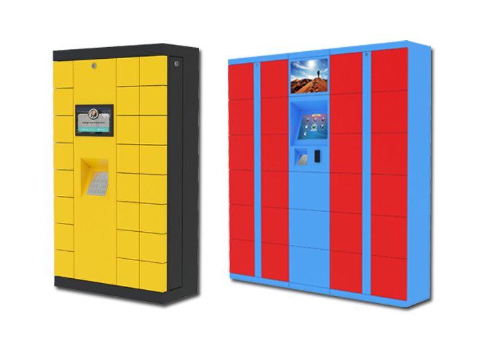 24 Hours Automatic Storage Different Size Luggage Lockers Rental