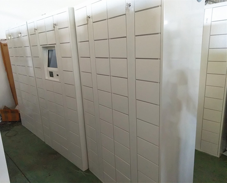 Customized Size Electronic Barcode Laundry Locker for Dry Cleaning Shop