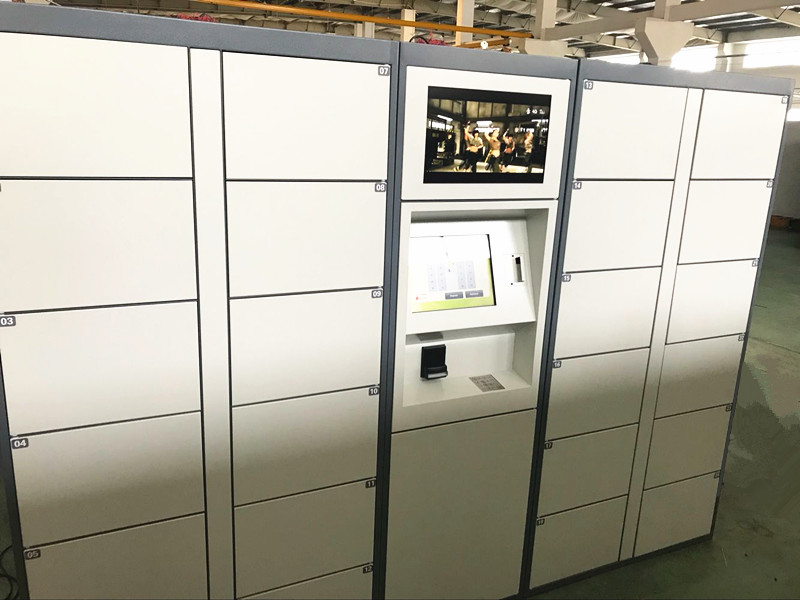 12 Door Airport Public Storage Locker For Luggage Deposit With
