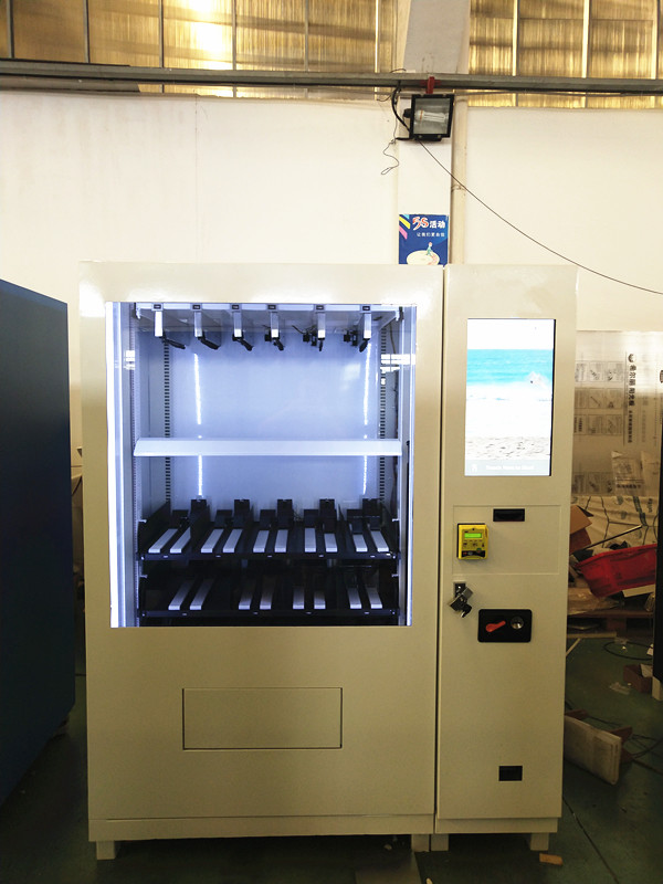 Automatic Operated Frozen Food Refrigerated Vending Machines Made From