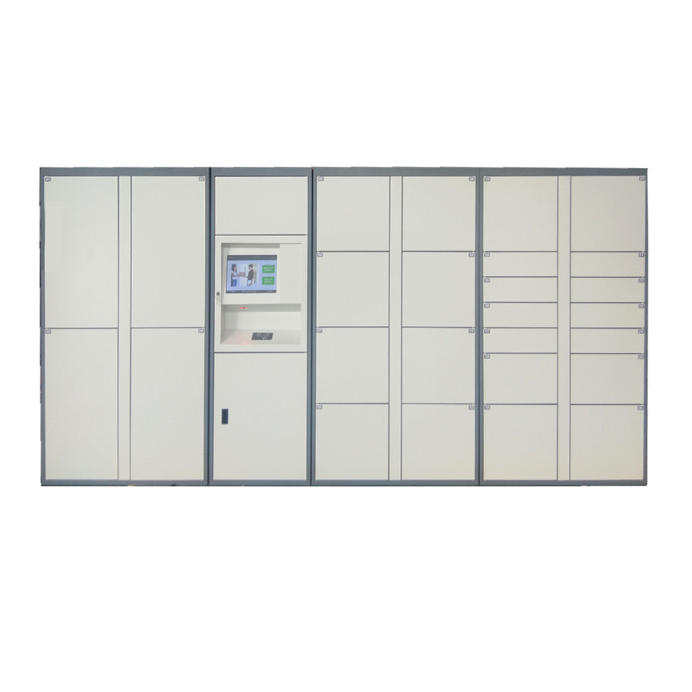 Automatic Smart electronic locker parcel delivery rental click and