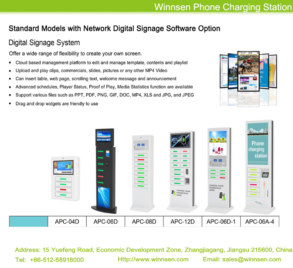 Mobile Device cell phone Charging Tower station kisok Vending Machine
