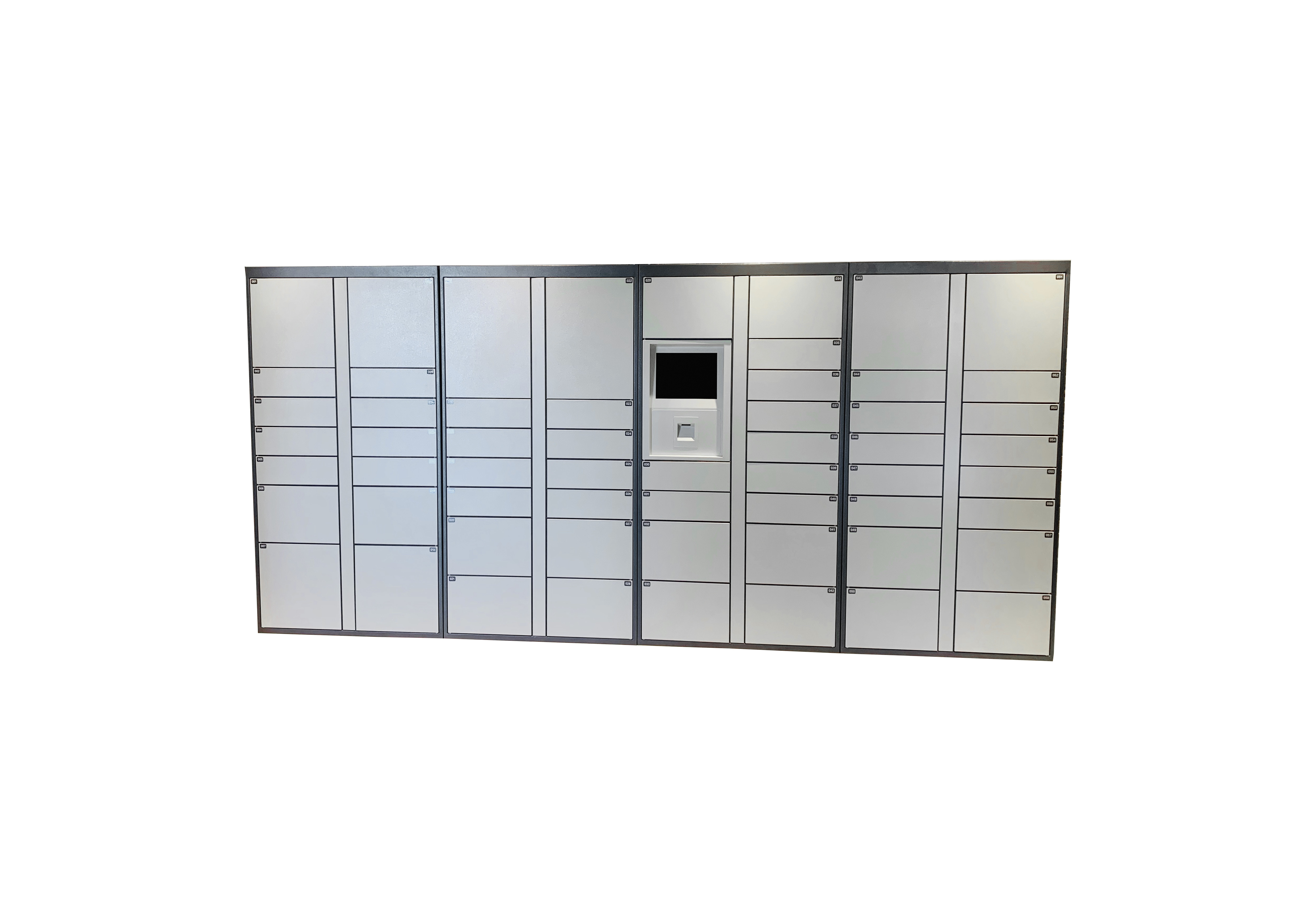 Train Station Supermarket Luggage Lockers Hall Storage Locker with