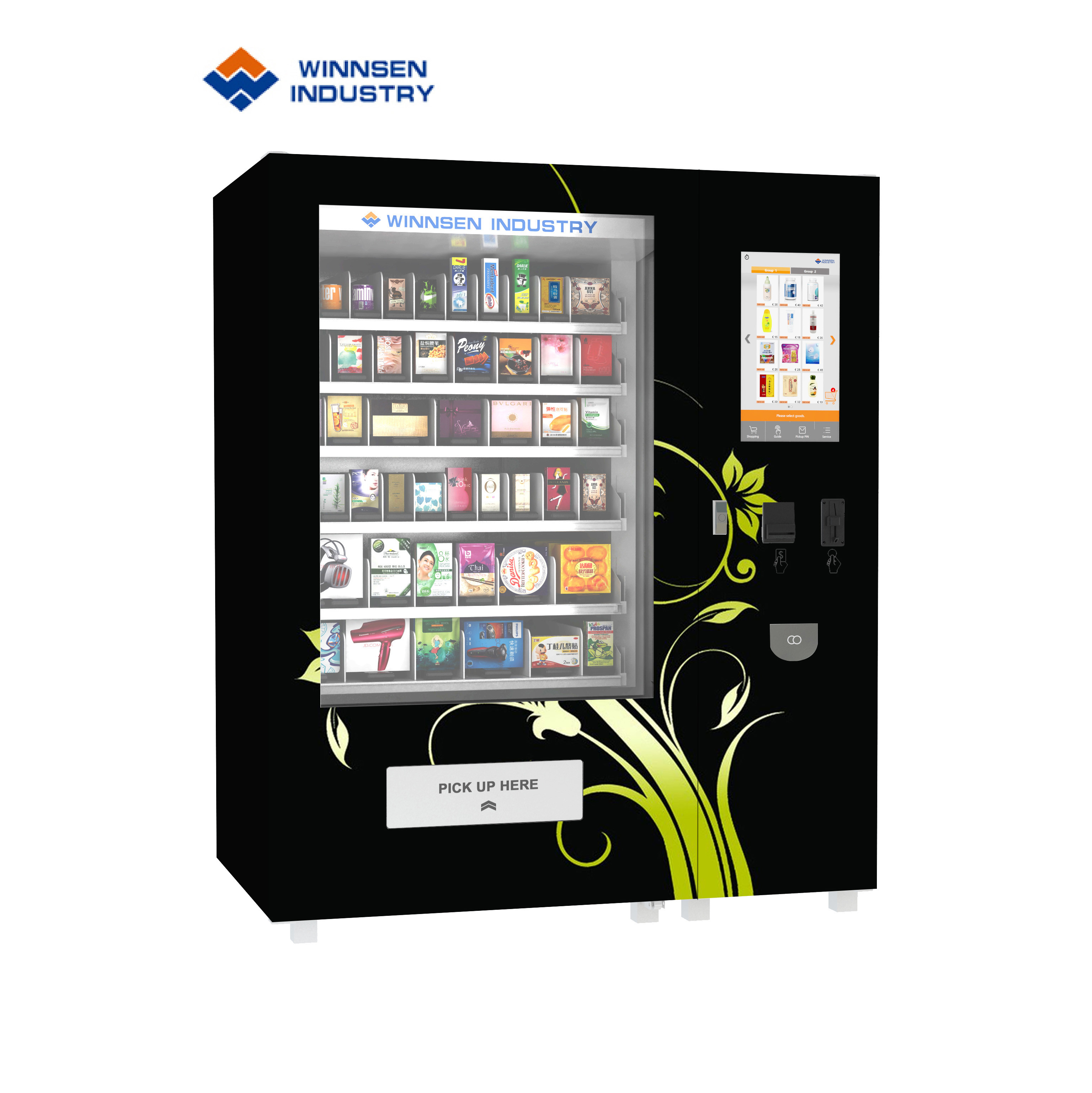 24/7 Self Service Medicine Vending Machine With Security Camera And