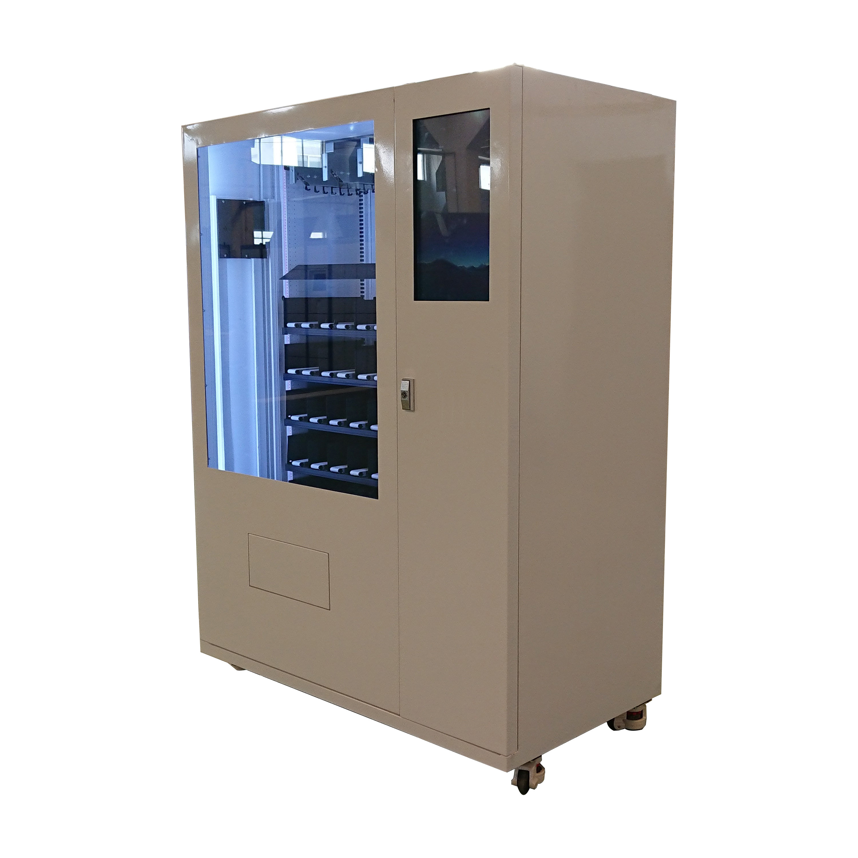 Can Package Food Beverage Vending Machine With Touch Screen and