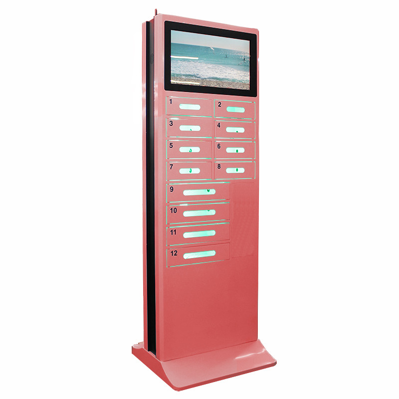 Fast Charging High Secure Cell Phone Charging Stations for Tablet PC with LCD Touch Screen