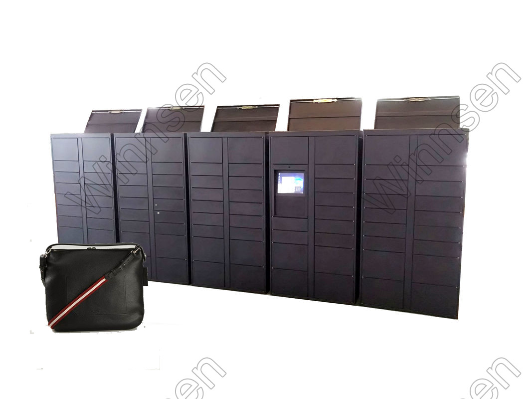 Credit Card Payment 15" Luggage Lockers Odm Design