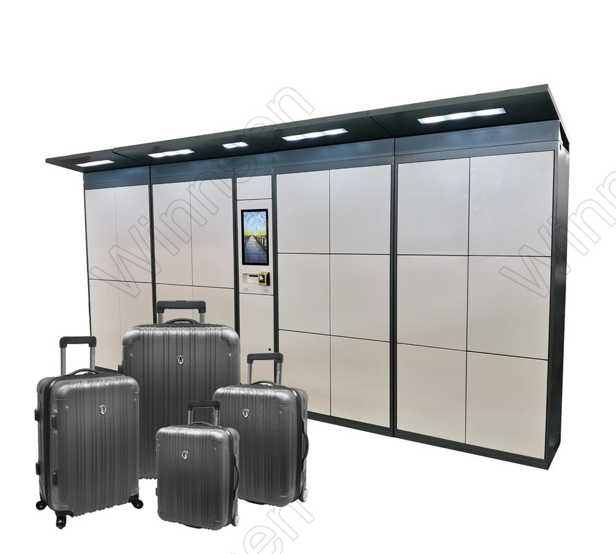Smart Electronic Intelligent System Luggage Lockers Contactless Parcel
