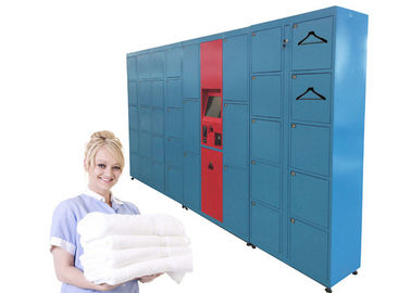 Intelligent Sending SMS Message Laundry Locker , Self-Service Locker Delivery Service  Equipment