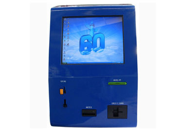 Automated Payment Kiosk with Touch Screen , Cash / Card Accepted Computer Kiosks Terminal