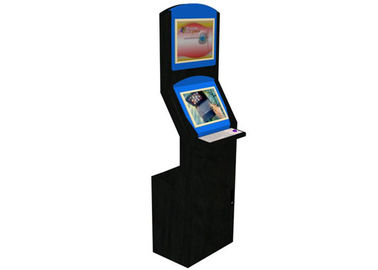 Information Inquiry LCD Digital Signage Touch Screen Kiosk Floor Standing