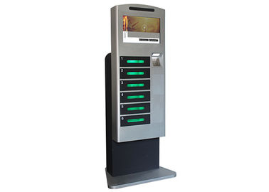 Cell Phone Tablet Electric Charging Stations , Mobile Charging Station Machine with LCD Displayer