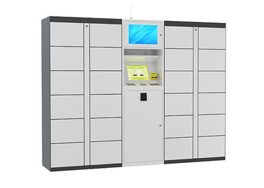 Automated Steel Cabinet Secured Electronic Outdoor Parcel Locker System OEM