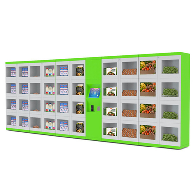 Custom Self Service Wifi Egg Vending Locker With Refrigerator Cooling System