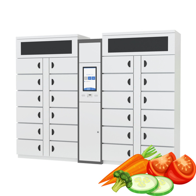 Winnsen Refrigerated Smart Food Fruit Lockers Outdoor Dynamic Cooling