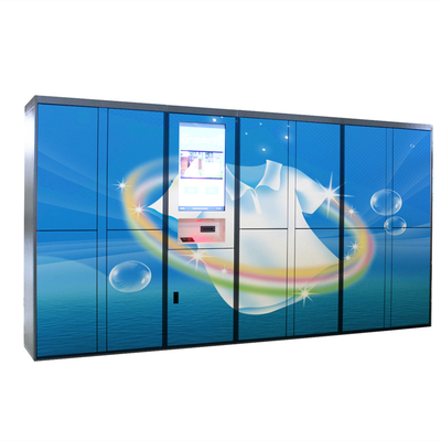 Economical School Hotel Laundry Locker Custom 6 Door Steel