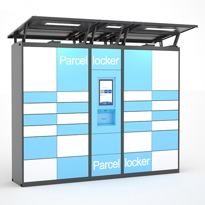 Outdoor Parcel Delivery Post Locker System Intelligent Controller Smart