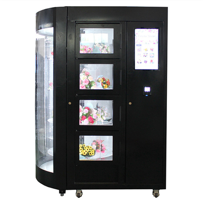 SDK Elegant Design Flower Vending Machine With Cooler And Humidifier 19 Inch