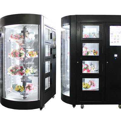 SDK Elegant Design Flower Vending Machine With Cooler And Humidifier 19 Inch