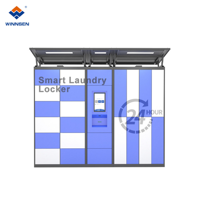 Customized Pay Clothes Laundry Locker For Dry Cleaning Business ISO9001 32inch