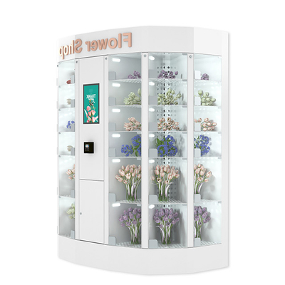Online Shopping Flower Bouquet Vending Locker Pickup Remote Control Machine
