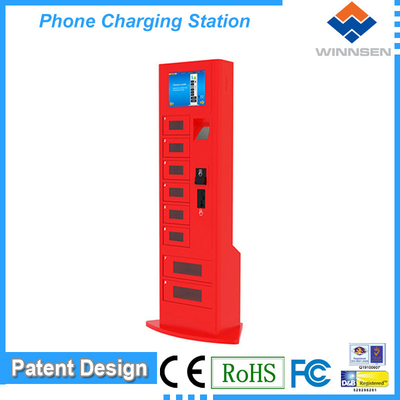 Digital Cell Phone Lockers Mobile Phone Charging Station Vending Machines