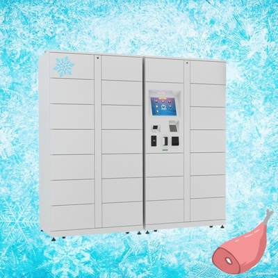 Market Goods Refrigerated Locker With Multi Languages And WiFi Module