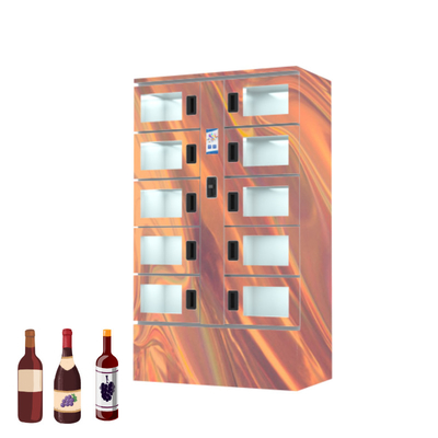Winnsen Wine Bottle Refrigerated Locker 24 Hours Smart With Customized Doors