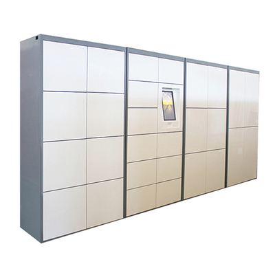 PIN Code Access Steel Delivery Parcel Locker With Electronic Locks Remote Control