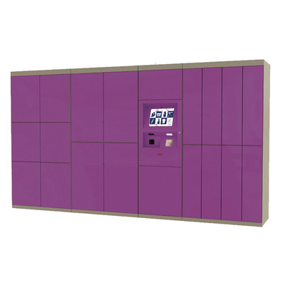 Self Pick Up Smart Parcel Locker Bar Code Scanner PIN Code Access For Delivery Security